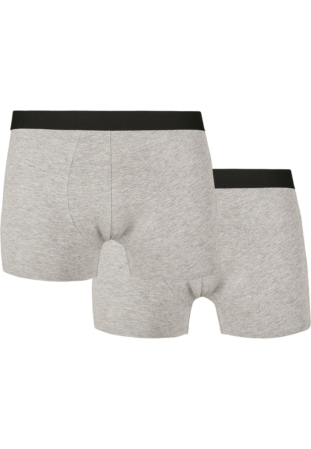 Build Your Brand - Boxer Shorts 2-Pack - Heather Grey