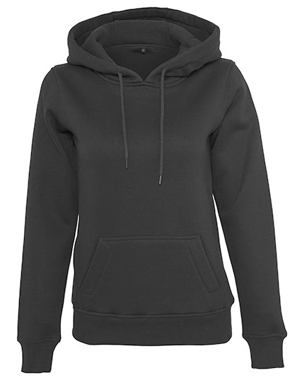 Build Your Brand - Organic Dames Hoodie - Black