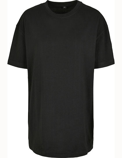 Build Your Brand -  Oversized Boyfriend Dames T-Shirt - Black
