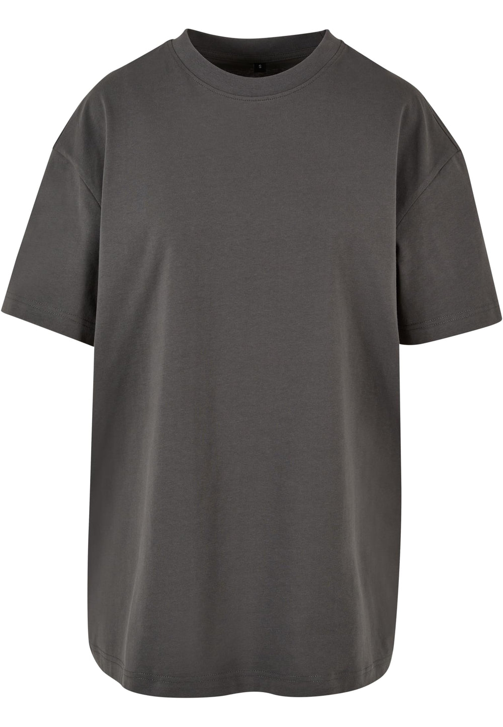Build Your Brand -  Oversized Boyfriend Dames T-Shirt - Dark Shadow