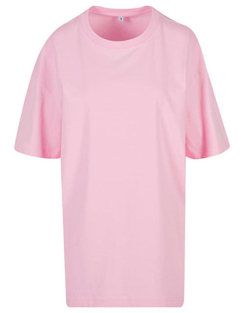 Build Your Brand - Ladies´ Oversized Boyfriend Tee - Soft Pink