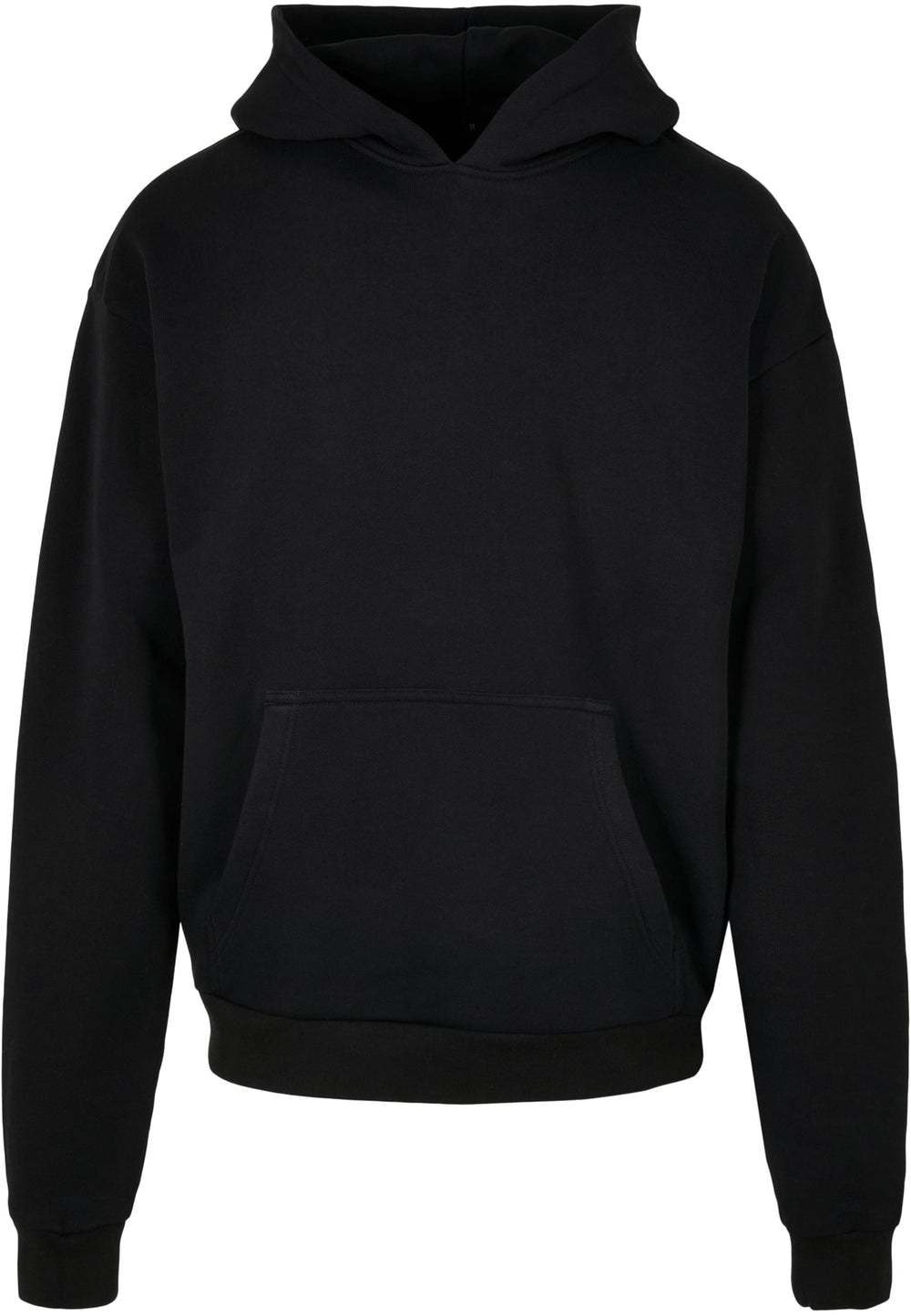 Build Your Brand - Ultra Heavy Cotton Box Hoody - Black XXL (uitverkoop)