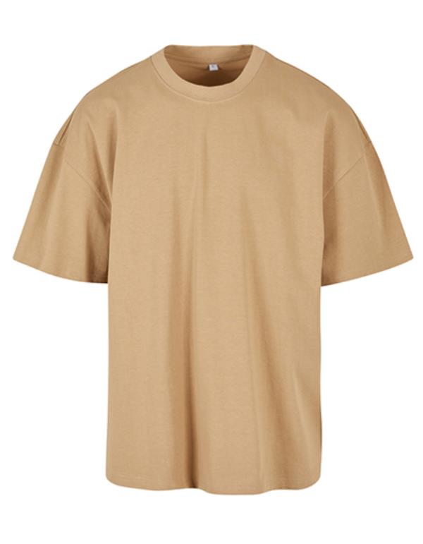 Build Your Brand - Ultra Heavy Cotton Box Tee - U. Beige