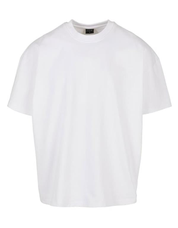 Build Your Brand - Ultra Heavy Cotton Box Tee - White