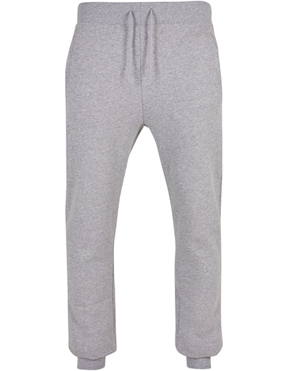 Build your Brand - Oversized Basic Joggingbroek - Heather Grey