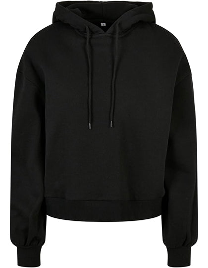 Build your Brand - Oversized Hoodie - Black - 100% Biologisch Katoen