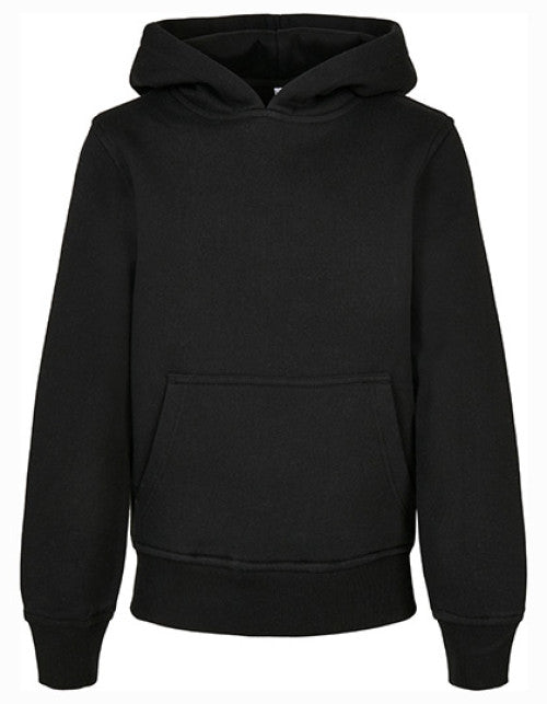 Build Your Brand - Kids´ Organic Basic Hoody - Black