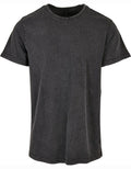 Acid Washed Round Neck Tee