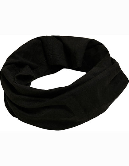 Build Your Brand – Organische Cotton Col Sjaal – Black