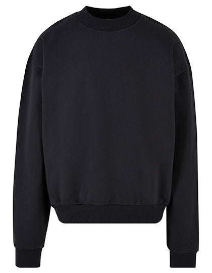 Build Your Brand - Ultra Heavy Crewneck Sweater - Black