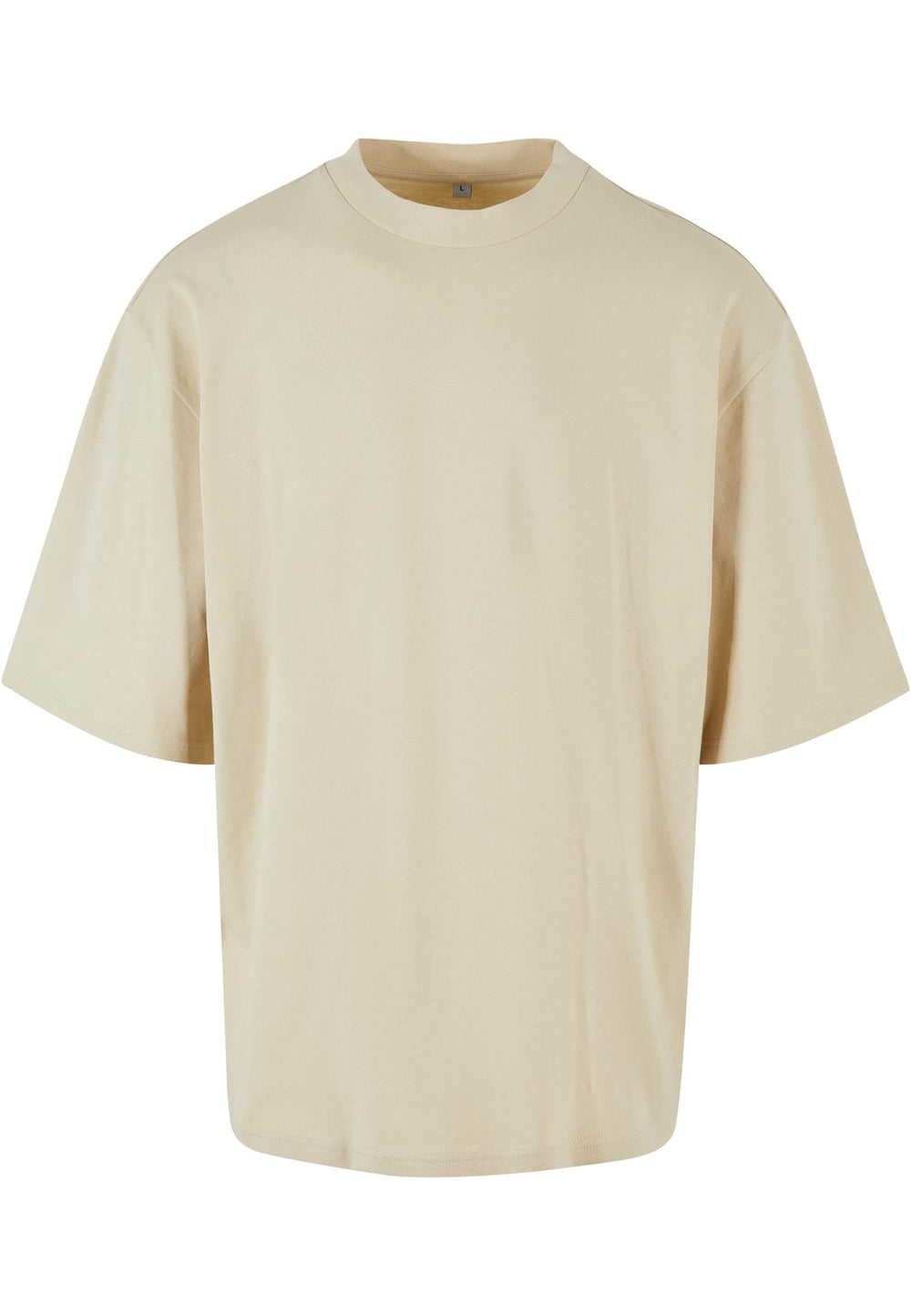 Build Your Brand - Oversized Sleeve T-Shirt - Sand