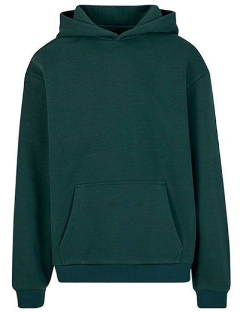 Build Your Brand - Fluffy Hoody - Bottle Green