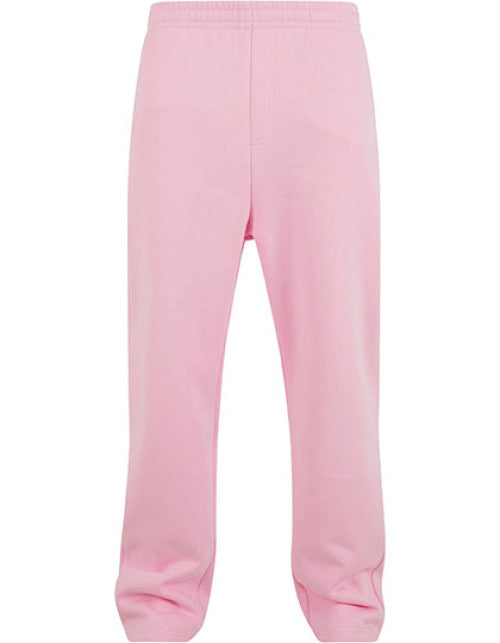Build Your Brand - Fluffy Track Sweatpants - Soft Pink