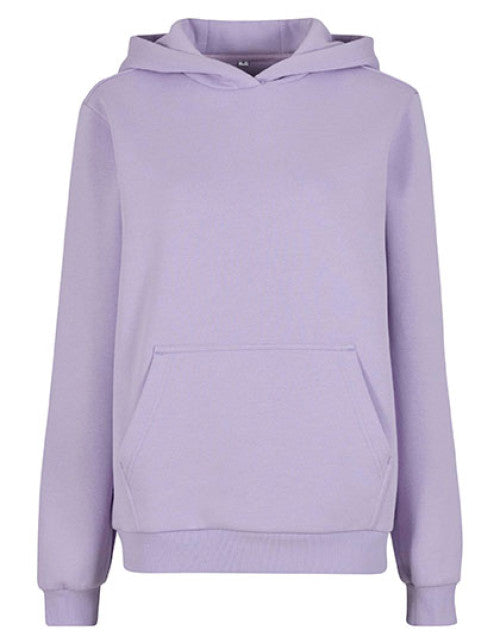 Build Your Brand - Ladies Fluffy Hoody - Lilac