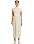 Ladies Long Extended Shoulder Dress