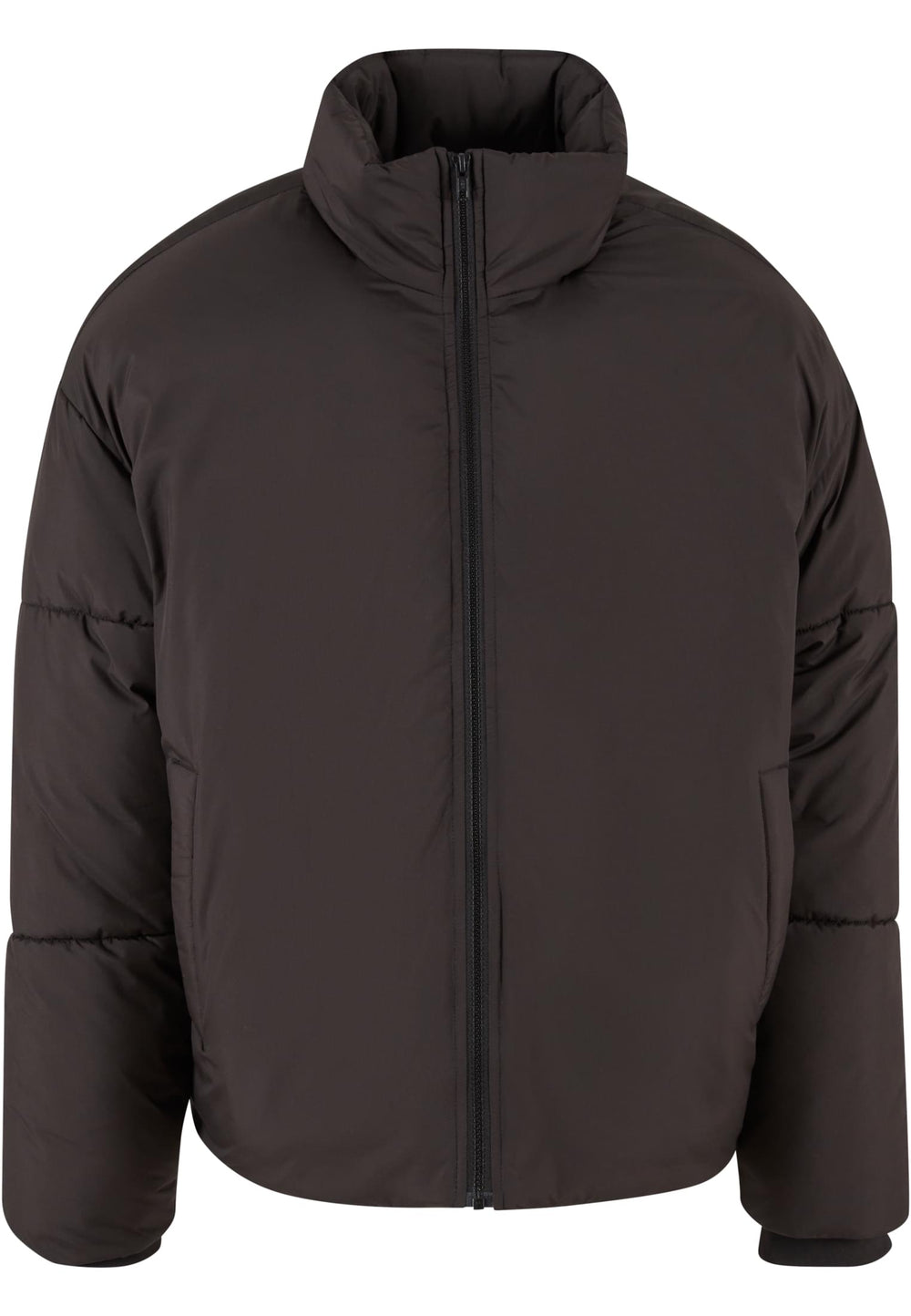 Build Your Brand - Oversized Puffer Jacket - Black