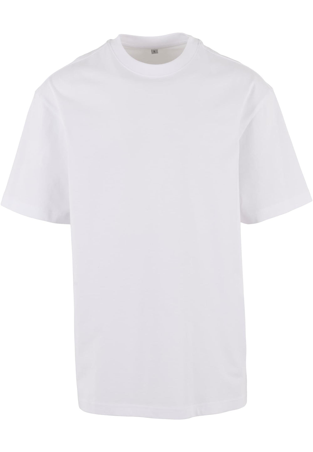 Build Your Brand - Tall Tee - White S (uitverkoop)