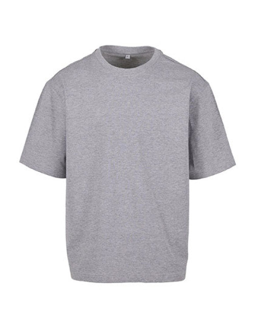 Build Your Brand - Loose Fit Tee - Heather Grey