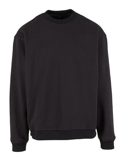 Build Your Brand - Loose Fit Sweatshirt - Black