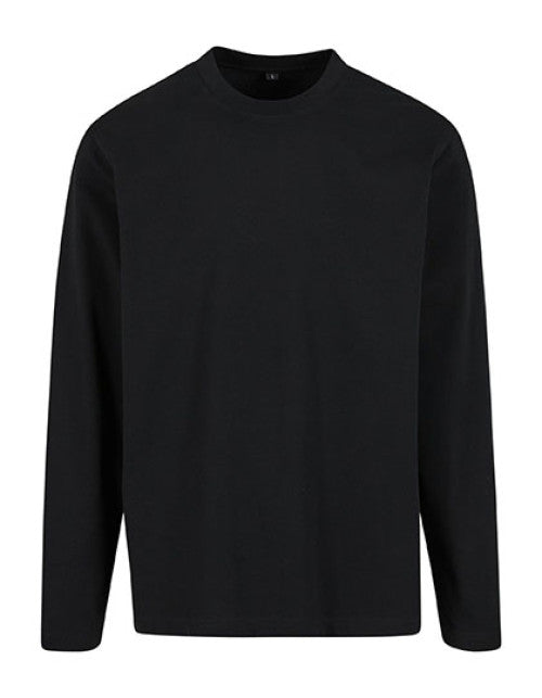 Build Your Brand - Sorona® Loose Longsleeve - Black