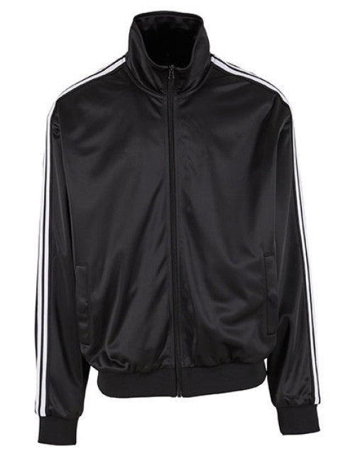 Build Your Brand - Tricot Track Jacket - Black
