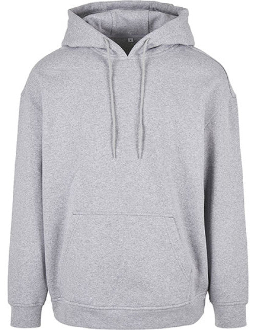 Build Your Brand Basic - Basic Oversize Hoody - Heather Grey