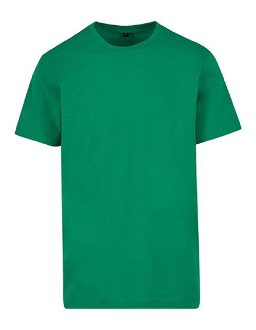 Build Your Brand Basic - Basic Round Neck T-Shirt - C. Green