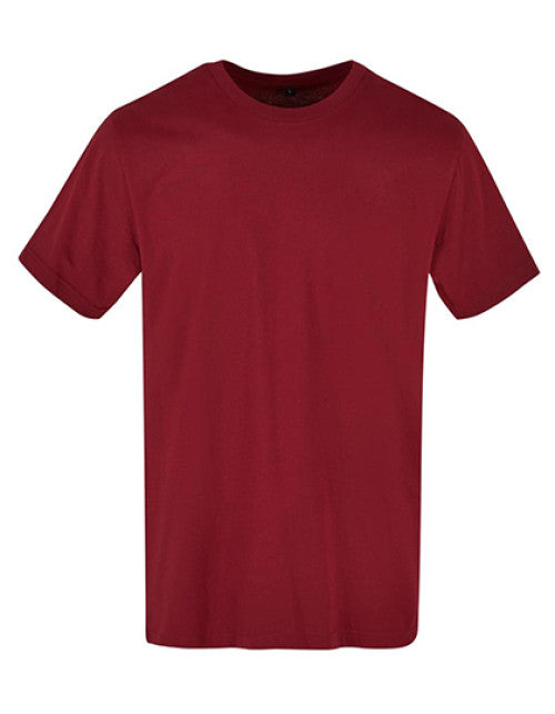 Build Your Brand Basic - Basic Round Neck T-Shirt - Cherry