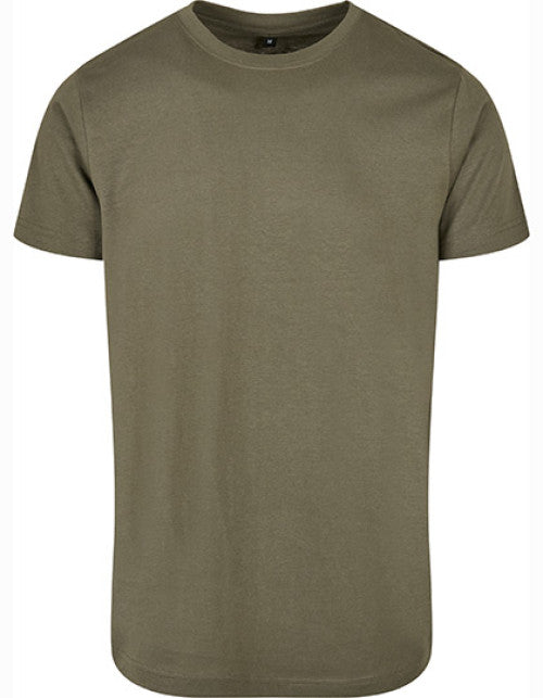 Build Your Brand Basic - Basic Round Neck T-Shirt - Olive
