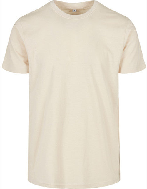 Build Your Brand Basic - Basic Round Neck T-Shirt - Sand