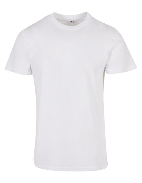 Build Your Brand Basic - Basic Round Neck T-Shirt - White