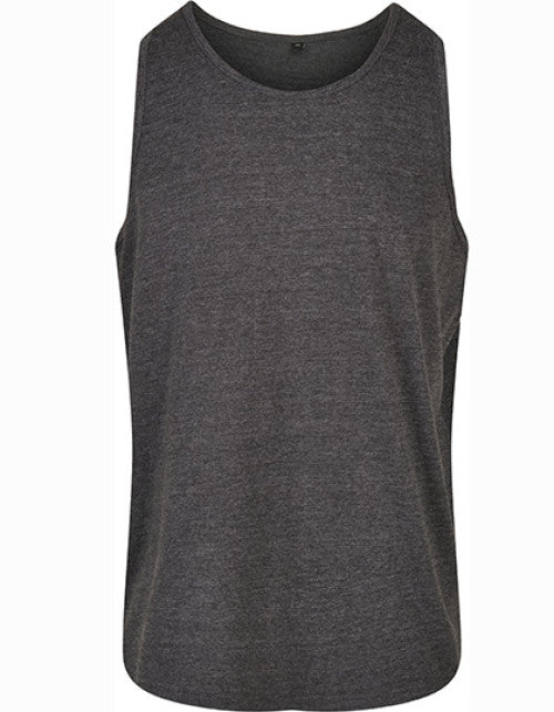 Build Your Brand Basic - Basic Tank - Charcoal