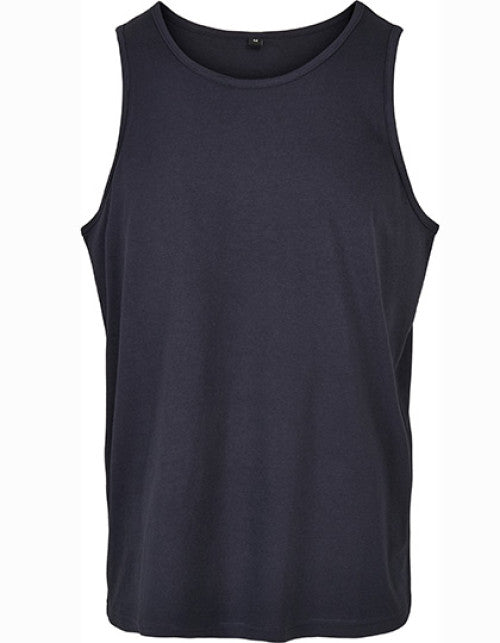 Build Your Brand Basic - Basic Tank - Navy