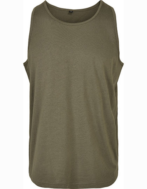 Build Your Brand Basic - Basic Tank - Olive