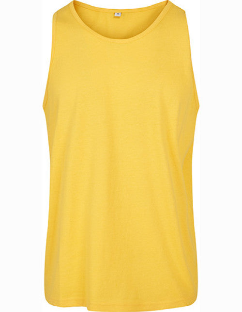 Build Your Brand Basic - Basic Tank - Taxi Yellow