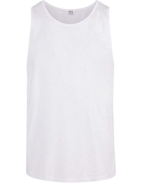 Build Your Brand Basic - Basic Tank - White
