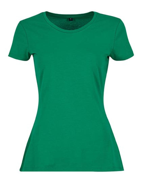 Build Your Brand Basic - Ladies´ Basic Tee - C. Green