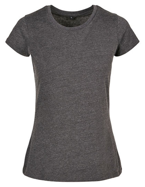 Build Your Brand Basic - Ladies´ Basic Tee - Charcoal