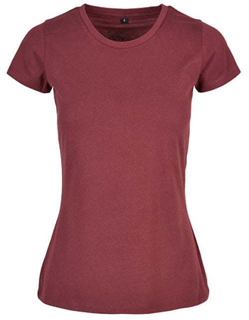 Build Your Brand Basic - Ladies´ Basic Tee - Cherry