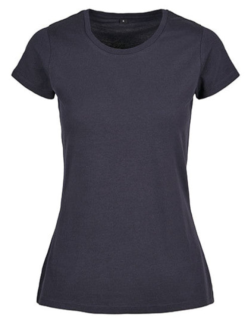 Build Your Brand Basic - Ladies´ Basic Tee - Navy