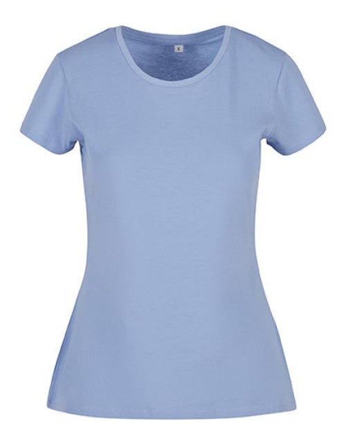 Build Your Brand Basic - Ladies´ Basic Tee - Powder Blue