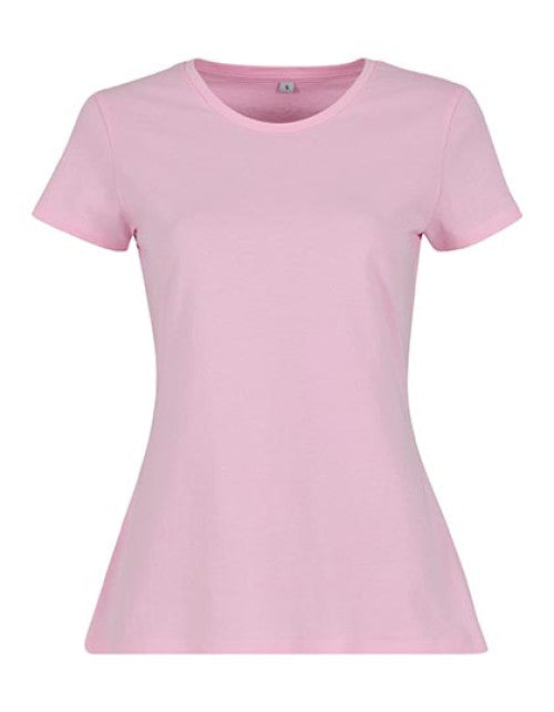Build Your Brand Basic - Ladies´ Basic Tee - Soft Pink