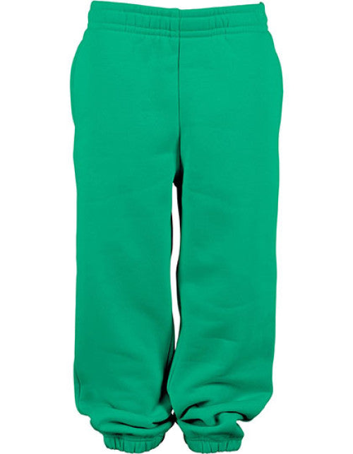 Build Your Brand Basic - Kids Basic Sweatpants - Grass Green