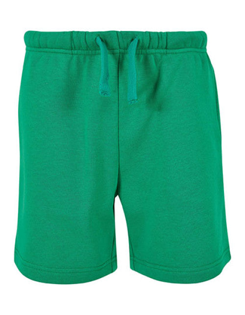 Build Your Brand Basic - Kids Basic Sweatshorts - Grass Green