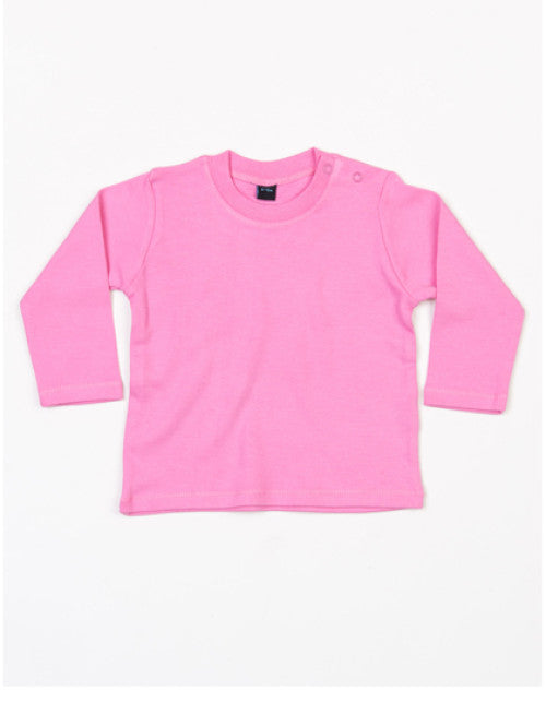 Babybugz - Baby Long Sleeve T - Bubble Gum Pink