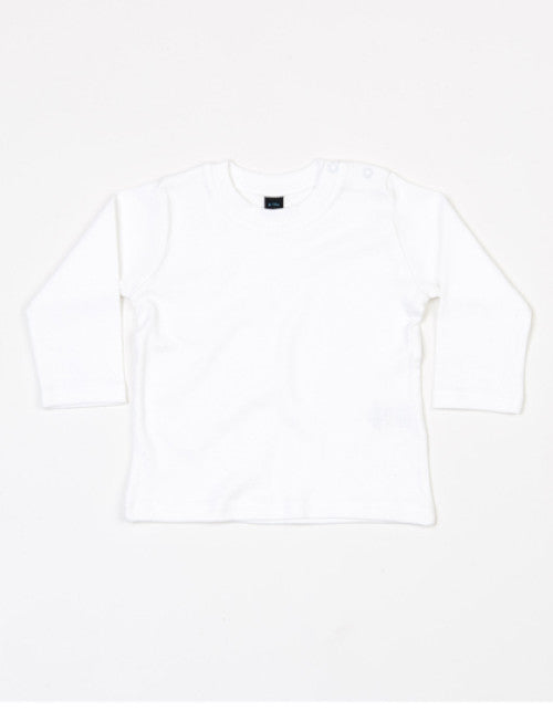 Babybugz - Baby Long Sleeve T - White