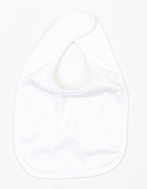 Babybugz - Baby Bib - White