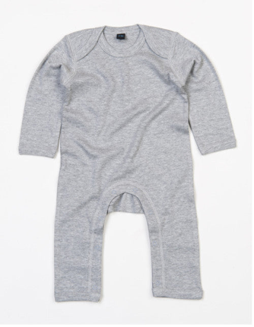 Babybugz - Baby Rompasuit - Heather Grey Melange