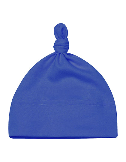 Babybugz - Baby One Knot Hat - Cobalt Blue