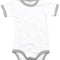 White / Heather Grey Melange